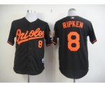mlb baltimore orioles #8 ripken black jerseys