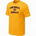 Cincinnati Bengals T-shirts yellow