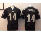 nike nfl philadelphia eagles #14 cooper elite black jerseys