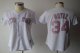 women Baseball Jerseys boston red sox #34 ortiz white[pink numbe