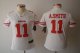 nike women nfl san francisco 49ers #11 smith white jerseys [nike
