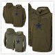 Football Dallas Cowboys Olive Salute to Service Sideline Therma Performance Pullover Hoodie