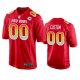 Miami Dolphins #00 2019 Pro Bowl Custom Jersey Red