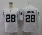 Football Las Vegas Raiders #28 Josh Jacobs White Stitched Vapor Untouchable Limited Jersey