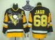 Men Pittsburgh Penguins #68 Jaromir Jagr Black CCM Throwback 2017 Stanley Cup Finals Champions Stitched NHL Jersey