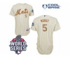 2015 World Series mlb jerseys new york mets #5 wricht white[numb