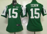 nike women nfl new york jets #15 tebow green jerseys