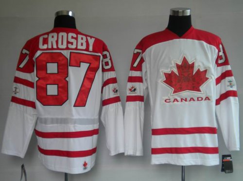 Hockey Jerseys team canada #87 crosby 2010 olympic white