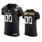 Jacksonville Jaguars Custom Black 2020-21 Golden Edition Elite Jersey - Men's