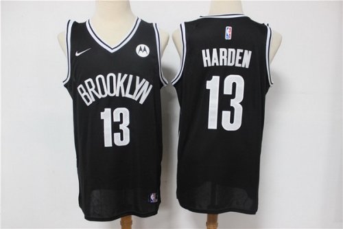 Basketball Jerseys Brooklyn Nets #13 James Harden Black 2020-21 Swingman Men\'s Jersey