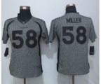 women jerseys nike nfl denver broncos #58 miller gridiron gray limited
