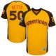 mlb boston red sox mookie betts majestic yellow 2016 mlb all-star game cool base batting practice jersey
