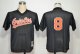 mlb baltimore orioles #8 ripken m&n black 1993 jerseys