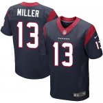 Men's Nike Houston Texans #13 Braxton Miller Elite Navy Blue Team Color NFL Jersey
