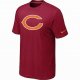 Chicago Bears sideline legend authentic logo dri-fit T-shirt red