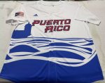 Custom White Puerto Rico Baseball 2023 World Baseball Classic Jerseys-2
