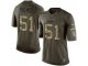 nike nfl green bay packers #51 nate palmer army green salute to service limited jerseys