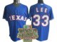 mlb jerseys texans rangers #33 cliff lee blue