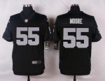 nike oakland raiders #55 moore black elite jerseys
