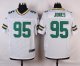 nike green bay packers #95 jones white elite jerseys