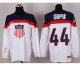 nhl team usa olympic #44 orpik white jerseys [2014 winter olympi