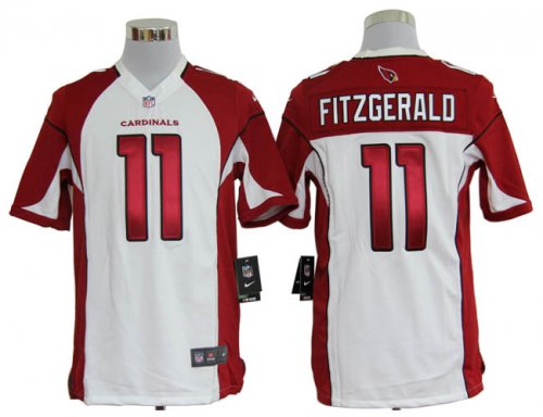 nike nfl arizona cardinals #11 larry fitzgerald white jerseys [g