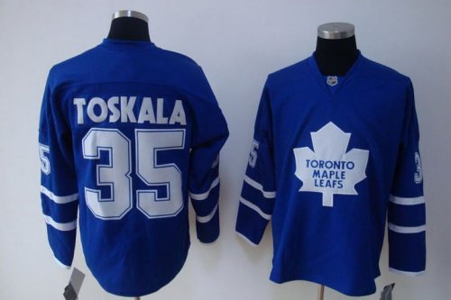 Hockey Jerseys toronto maple leafs #35 toskala blue