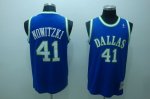 Basketball Jerseys dallas mavericks nowitzki #41 blue