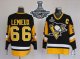 Mitchell&Ness Men Pittsburgh Penguins #66 Mario Lemieux Black 2017 Stanley Cup Finals Champions Stitched NHL Jersey