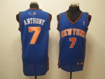 NBA Jerseys New York Knicks #7 Carmelo Anthony blue