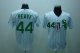 Baseball Jerseys chicago white sox #44 peavy white(green strip)