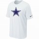 Dallas Cowboys sideline legend authentic logo dri-fit T-shirt wh