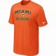Miami Dolphins T-shirts orange