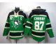 nhl pittsburgh penguins #87 crosby green [pullover hooded sweats