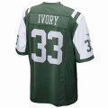 nike nfl new york jets #33 ivory elite green jerseys