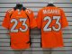 nike nfl denver broncos #23 mcgahee elite orange jerseys