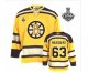 nhl boston bruins #63 marchand yellow [2013 stanley cup]