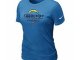 Women San Diego Charger L.blue T-Shirt
