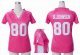 nike women nfl houston texans #80 a.johnson pink jerseys [draft