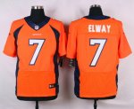 nike denver broncos #7 elway orange elite jerseys