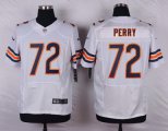 nike chicago bears #72 perry white elite jerseys