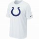 Indianapolis Colts sideline legend authentic logo dri-fit T-shir
