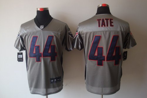 nike nfl houston texans #44 tate elite grey jerseys [shadow]