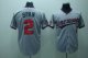 Baseball Jerseys minnesota twins #2 span grey (50th)