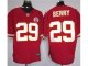 nike nfl kansas city chiefs #29 berry elite red jerseys