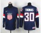 2014 world championship nhl jerseys USA #30 thomas blue [thomas]