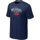 nab new orleans pelicans big & tall primary logo D.blue T-Shirt
