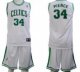 Boston Celtics #34 Pierce White Suit