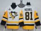 Men Pittsburgh Penguins #81 Phil Kessel White New Away 2017 Stanley Cup Finals Champions Stitched NHL Jersey