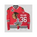 nhl chicago blackhawks #36 bolland red [2013 Stanley cup champio